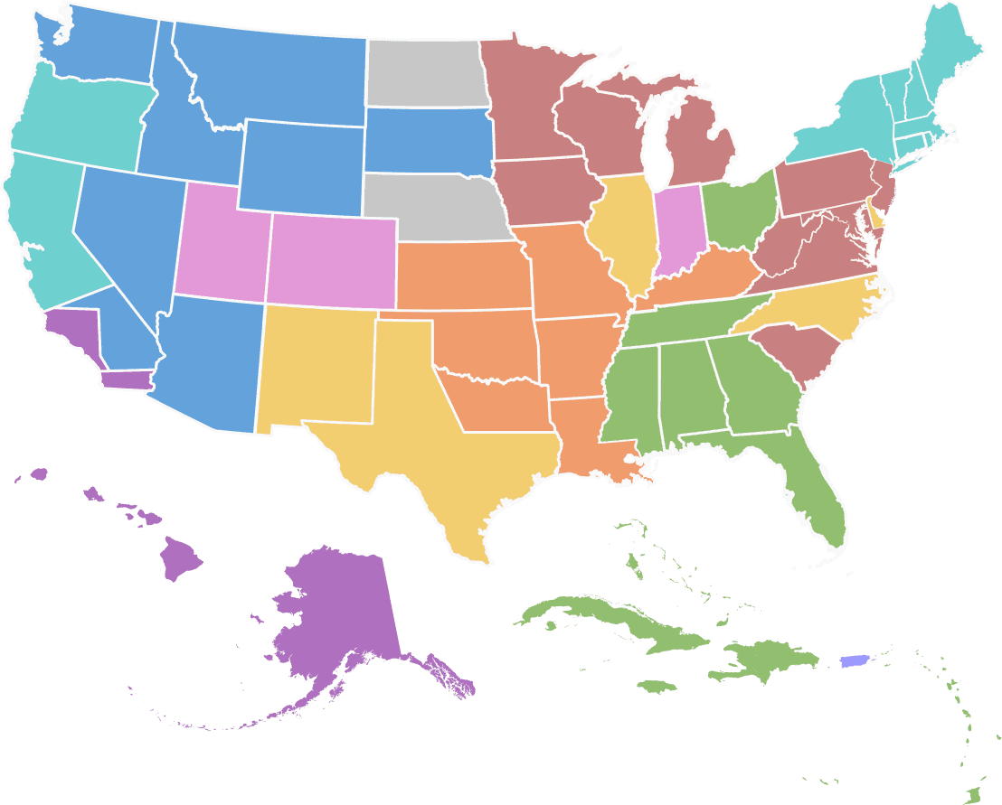 United States Sales Map
